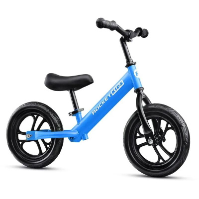 Беговел 12 Rocket R0040-BL синий 01